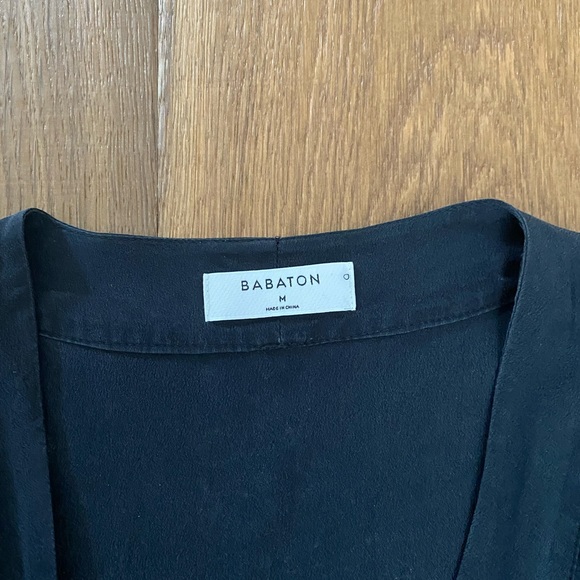 Black Aritzia Babaton Romper - Picture 3 of 3